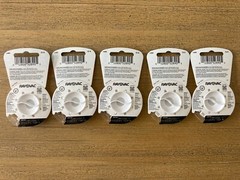 Lot Of 5 Rayovac Size 13 Hearing Aid Battery 8-Pack 40 Total Exp: 01-2026