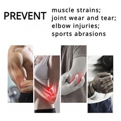 Elbow Brace Compression Support Sleeve Arthritis Tendonitis Arm Joint Pain US