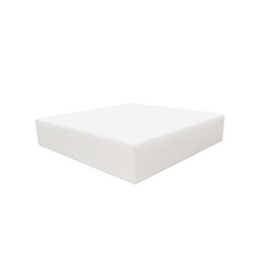 5″ x 22″ x 24″ High Density Upholstery Foam Cushion, Square Foam for Dining C…