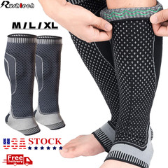 Calf Compression Sleeve Ankle Brace Leg Support Socks Foot Fasciitis Pain Relief