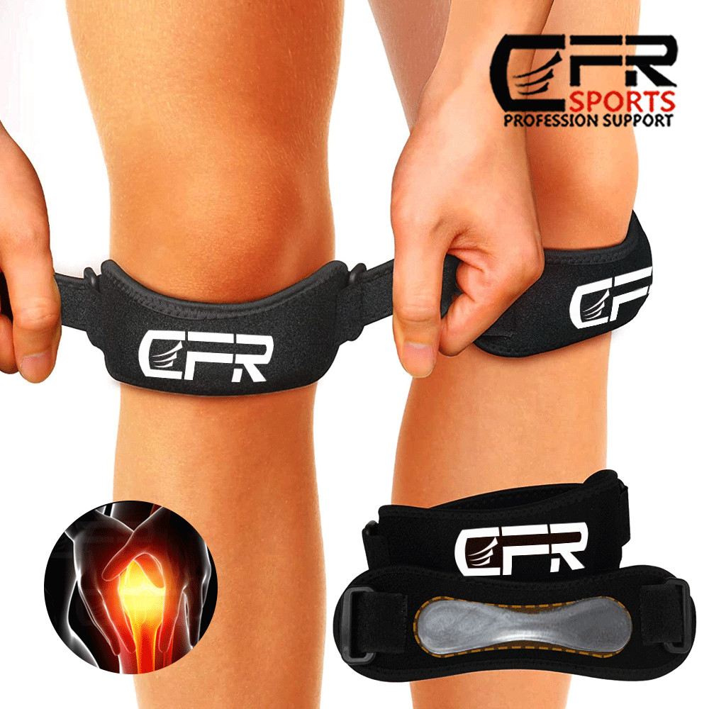 Knee Brace Support Patella Stabilizer Strap Arthritis Running Tendon Pain Relief
