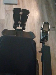 Quantum Edge 3 Power Wheelchair Black Electric iLevel Seat Adjustable Reclining