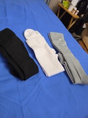 Tommie Copper Over The CALF Compression Sock Black/White/Grey Size XL 3 Pair New