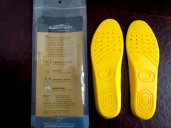 Gravity Defyer Corrective Fit Beige Orthotic Insoles Womens Size 9 Arch Support