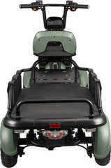 Heavy Duty 4-Wheel Electric Mobility Scooter w/Cargo Platform 1000W 15MPH 600LBS