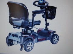 Drive 4-Wheel Mobility Scooter w/ Front Basket, Removable Battery, 8.3mi