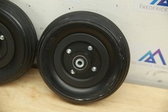 PAIR 7″ x 2″ Caster Wheels Tires for Quickie Power Chairs Pulse 6 5 Q500M Q300M