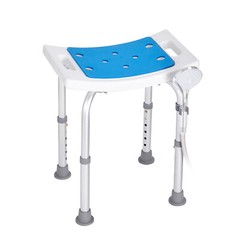 VEVOR Shower Chair Bath Stool Seat Padded Height Adjustable Bathtub Shower 350lb
