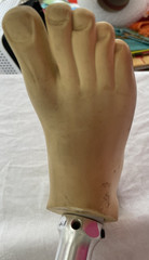 Vintage Hosmer PROSTHETIC LEG / PROSTHETIC FOOT READ