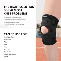 Knee Brace with Side Stabilizers for Meniscus Tear, Adjustable Knee Wrap for …