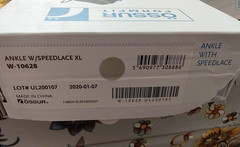 New in box Ossur FormFit Ankle Brace with Speedlace Size XL