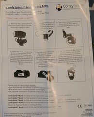 ComfySplints Multi-Podus Ambulating Boot Orthosis Measurements In Pictures