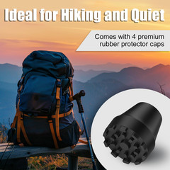 Rubber Tip for Trekking Poles Hiking Sticks Walking Canes Ski Poles Replacement