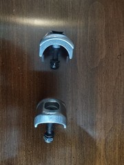 Quickie 2 Wheelchair Receptacles for Leg Rests From 2018 Model w/ Hardware