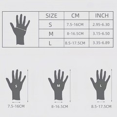 Copper Compression Gloves Anti Arthritis Fingerless Hand Support Pain Relief US