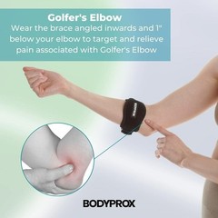 Adjustable Compression Elbow Brace 2 Pack – Ideal for Tennis & Golf Relief