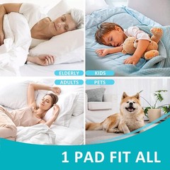 KANECH 44x52in Bed Pads 2 Pack Waterproof 10 Cups