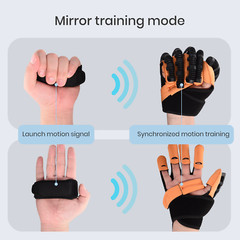 Left+Right, 2x Hand Function Rehabilitation Robot Gloves for Hemiplegia Recovery