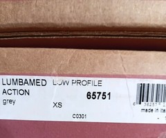 Compression Back Brace – Medi Lumbamed Action -Low- Adjustable Back Support -NIB