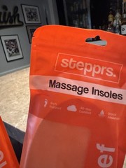 Stepprs Massage Insoles New In Packaging Men’s Size 11 Women 12