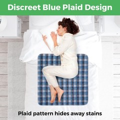 Bed Pads Washable Waterproof, Incontinence Bed Pads for Women and Men, Reusab…