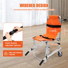 Foldable Stair Chair Portable Climbing Wheelchair Stair Chair Load 159kg/350.5lb