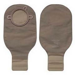 Image Two-Piece Drainable Pouch Integrated Closure 1.75“ Flange – 10/Box