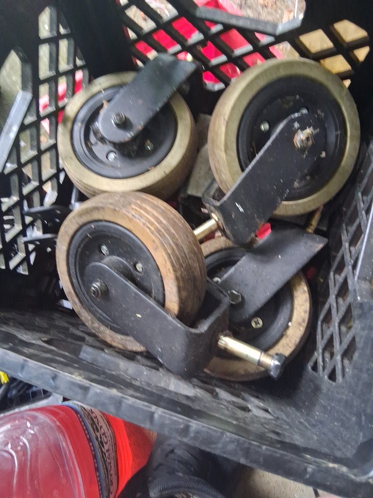 4 X Jazzy Select 6 Caster Wheels Power Wheelchair