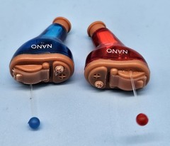 NANO Hearing Aids Digital Technology Left and Right Ear w/Batteries ZDC-901A