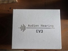 AUDIEN HEARING EV3 Aids w/ Charging Base, Guards, Manual, Case