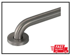 24 In. Grab Bar Combo in Brushed Stainless Steel (6-Pack)