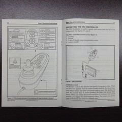 Pride INFMANU3354 Power Wheel Chair VR2 Joystick Controllers Instruction Manual