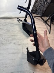 Quickie 2 Manual Wheelchair Footrest Swing Away Black