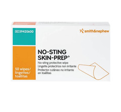 1 Smith+Nephew NO-STING SKIN-PREP Wipes, (Pack of 50) Exp 03-04/2027