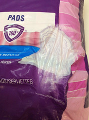 Poise #4 Pads Regular Length Moderate Absorbency – 66 Count – 2 Pack – 132 TOTAL