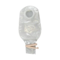 Convatec 401513 SUR-FIT Natura Two-Piece Drainable 12″ Pouch Transparent, 10/BX