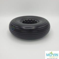 8″ Solid Caster Wheel Tire for Permobil F3 F5 Power Wheelchair (Black 210-65)