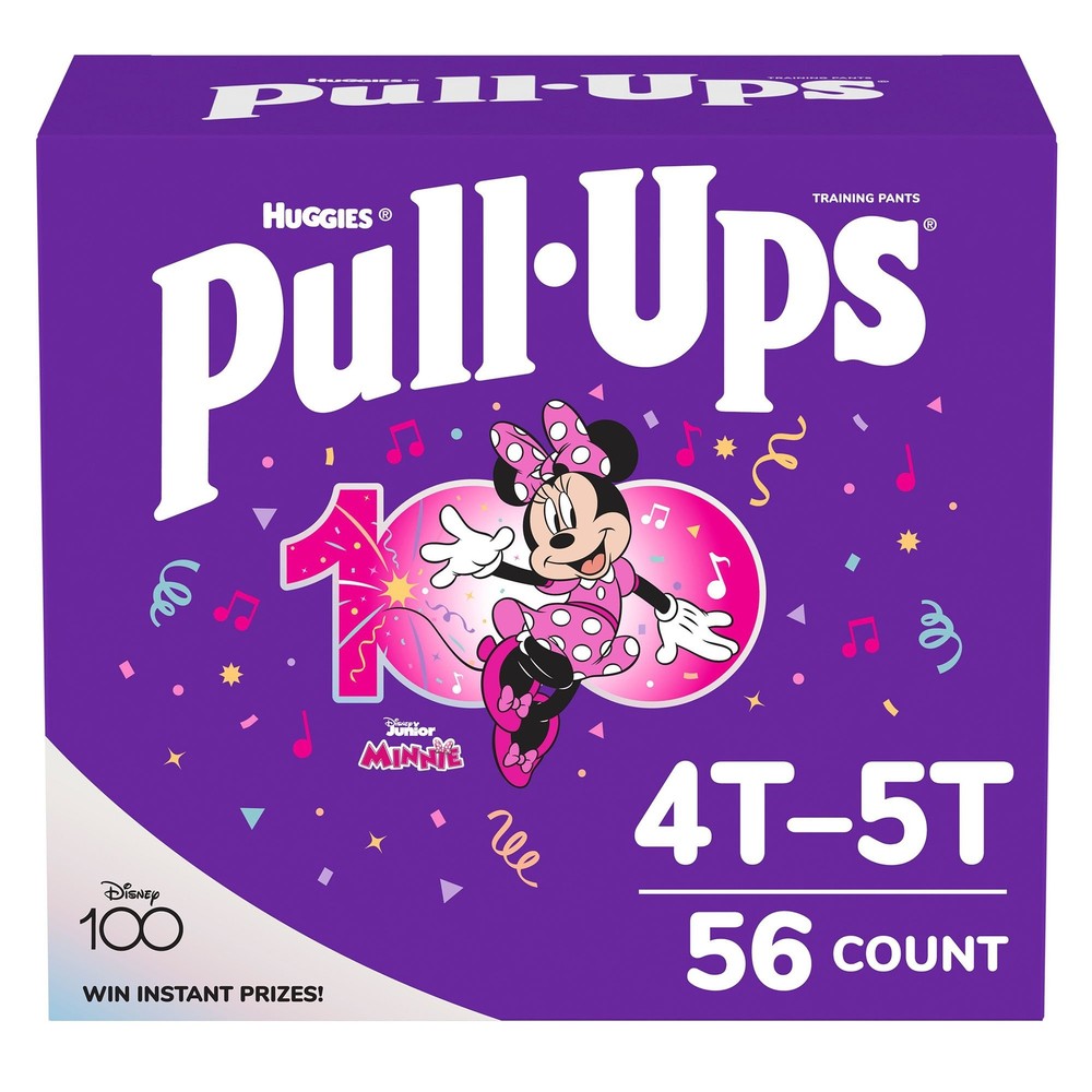Pull-Ups Learning Designs Training Pants Girl 4T-5T Giga Pack CA of 56