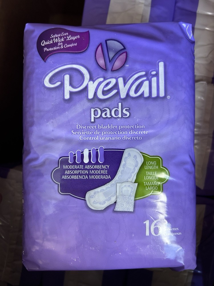 Prevail Daily Pads 9 Packs Of 16