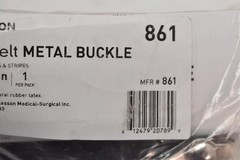 2 McKesson Gait Belt Metal Buckle 60in X 2in Stars & Stripes Cotton Adjustable
