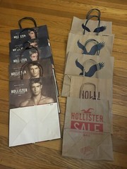 Lot Of 10 Hollister Bags