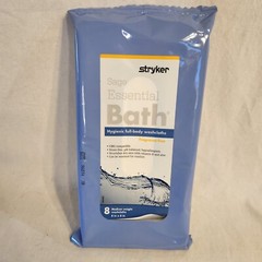 Stryker Sage Essential Bath Full-body Washcloth – Fragrance Free, 8 Count