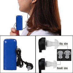 FCS Listening Assistive Device F-22 Pocket Personal Hearing Amplifier (2 Pc)
