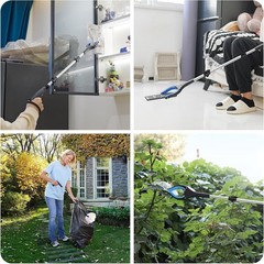 Grabber Reacher Tool 36 Inch, Foldable Grabber with Anti-Slip 360° Rotating J…
