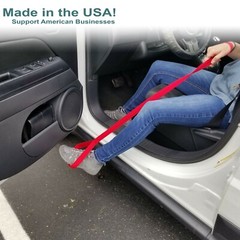 Yellow Leg Lifter, Rigid, Made in The USA, Mobility Aid for Hip Surgery, Therapy