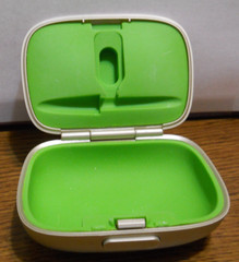 Small Phonak Hearing Aid Case Approx 3 x 2.25 x 1 Inches