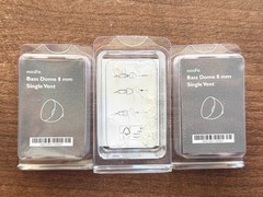 3 Packs Oticon Bass Dome 8mm Single Vent For Hearing Aids (30pcs) – USA Shipping