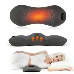 Smooth Spine Triple Fusion Back Massager with Heat – Sciatica Pain Relief & S…