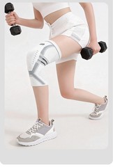 1/2PCS Anti-Slip Knee Sleeve Knee Support Brace for Running Basketball Gym Sport
