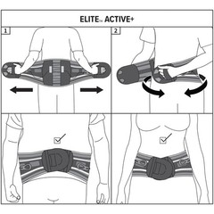 Aspen Elite Active+ Precision-Designed Lower Back Pain Relief Adjustable Straps